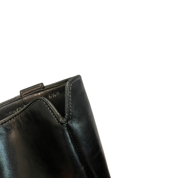 Franco Sarto Leather “Witchy Pointy” Toe Mid Calf Pull On Western Boots - Picture 15 of 16